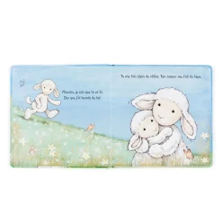 Jellycat Agneau Timide Et Sa Maman Livre and Bashful Lamb Medium