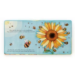Jellycat Albee And The Big Seed Book and Bashful Bee Medium