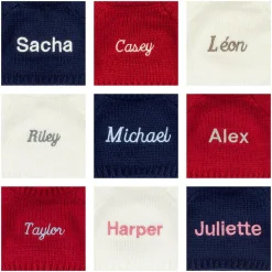 Jellycat Bashful Luxe Bunny Juniper with Personalised Red Jumper