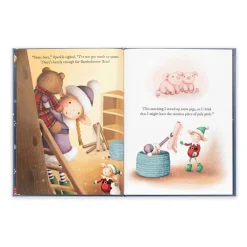 Jellycat Eldo Elf and the Patchwork Bashful Bunny Book