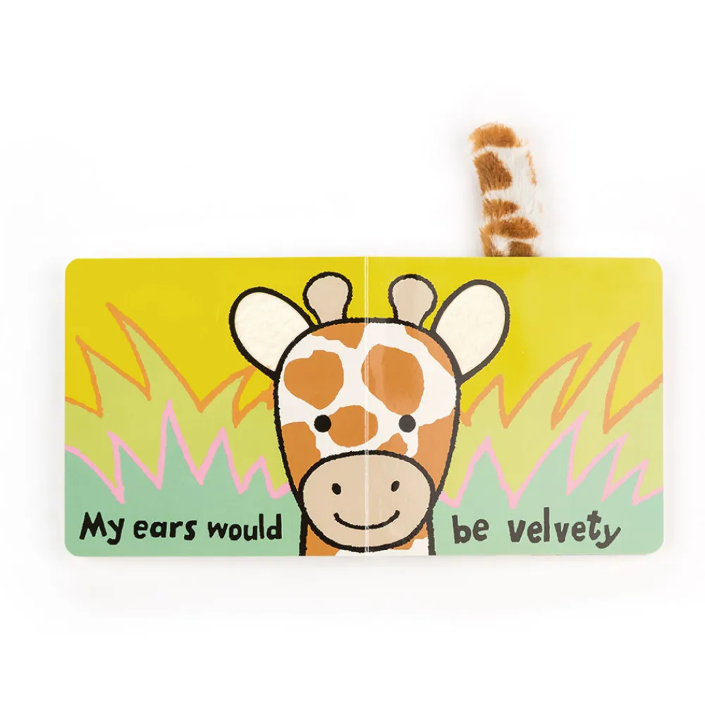 Jellycat If I Were A Giraffe Book and Bashful Giraffe Small