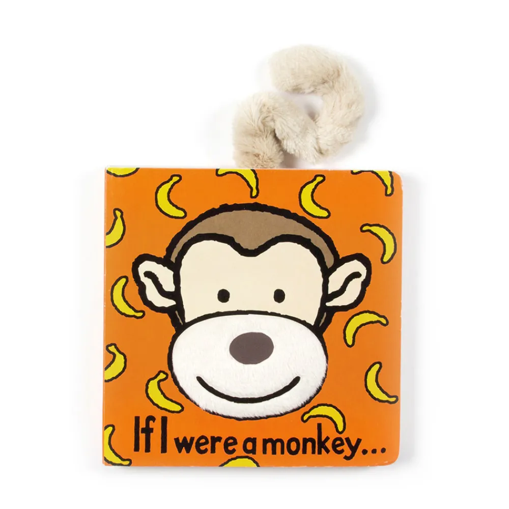 Jellycat If I Were A Monkey Board Book