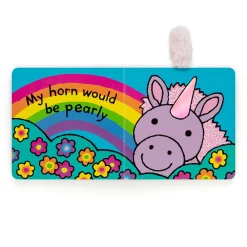 Jellycat If I were a Unicorn Book and Bashful Unicorn Small