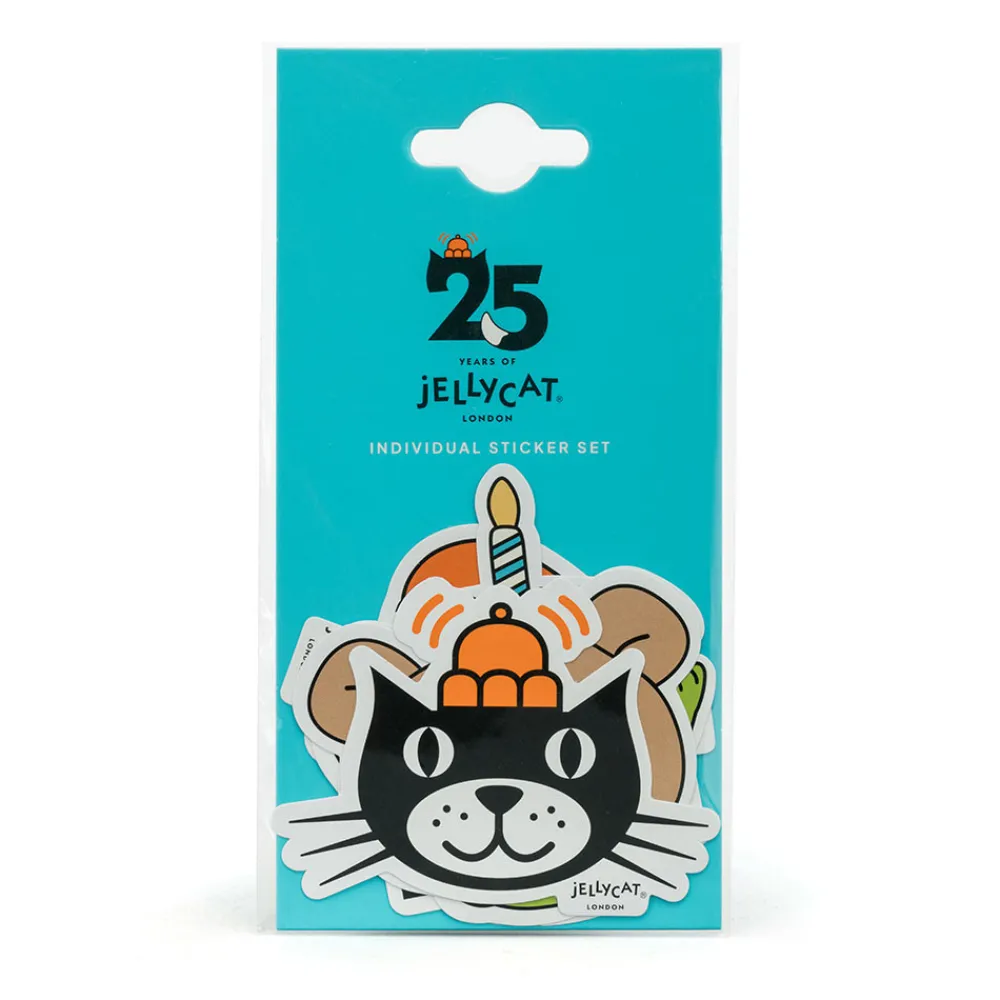 Jellycat 25th Anniversary Stickers