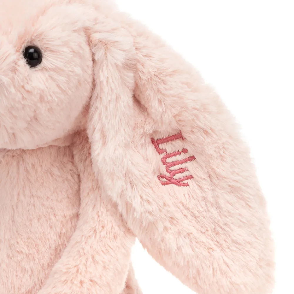 Jellycat Personalised Bashful Blush Bunny Medium