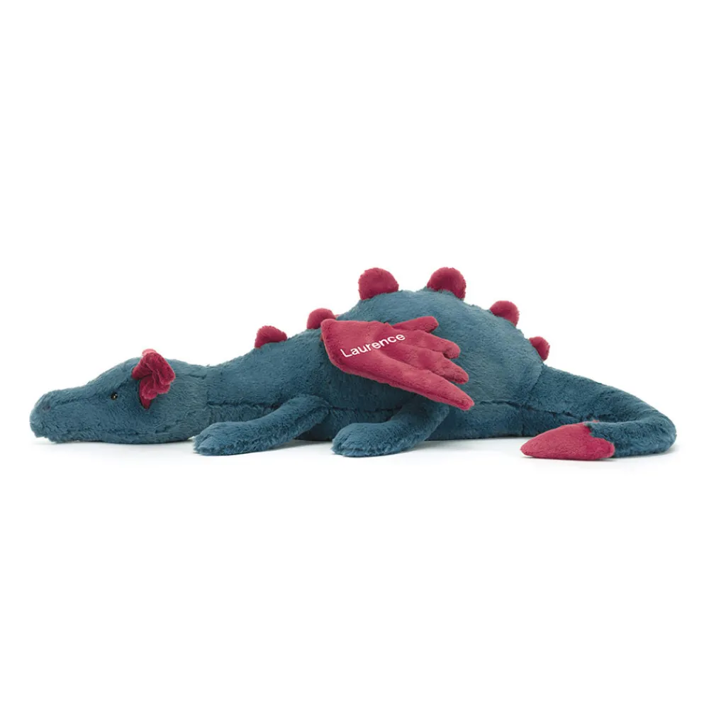 Jellycat Personalised Dexter Dragon Huge
